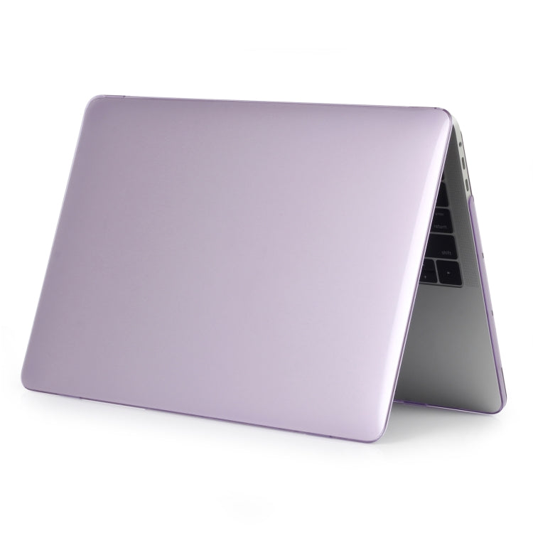 For MacBook Air 13.6 inch A2681 2022 Laptop Crystal Style Protective Case(Purple) - MacBook Air Cases by PMC TechLife | Online Shopping South Africa | PMC TechLife