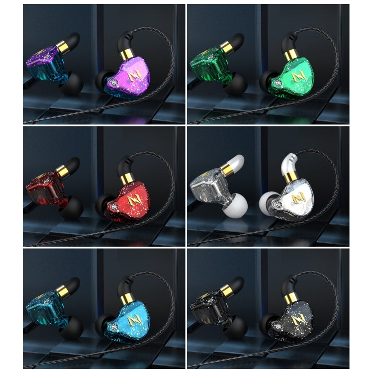 QKZ ZEN In-ear Subwoofer Wire-controlled Music Running Sports Earphone with Mic(Green) - In Ear Wired Earphone by QKZ | Online Shopping South Africa | PMC TechLife
