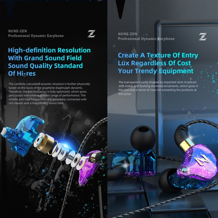 QKZ ZEN In-ear Subwoofer Wire-controlled Music Running Sports Earphone with Mic(Red) - free shipping - PMC TechLife - Order now!