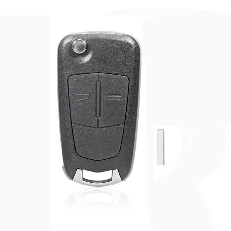 For Opel Car Foldable Blade Key Case with Screw Hole, Style:2-button HU100 without Slot - Remote Car Key by PMC TechLife | Online Shopping South Africa | PMC TechLife | Buy Now Pay Later Mobicred