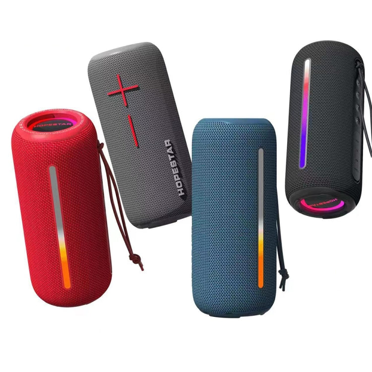 HOPESTAR P39 Outdoor Waterproof RGB Light Wireless Bluetooth Speaker(Blue) - free shipping - PMC TechLife - Order now!