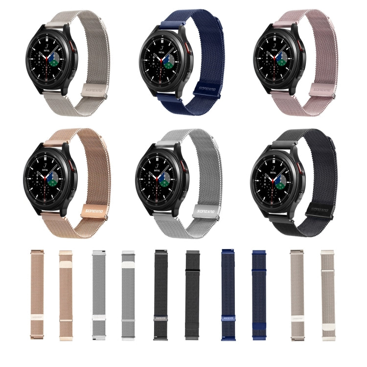 DUX DUCIS Milanese Watch Band For Samsung Watch Series 22mm(Black) - free shipping - PMC TechLife - Order now!