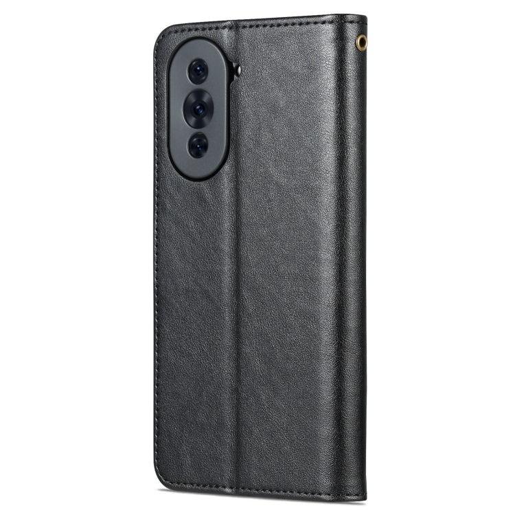 For Huawei nova 10 AZNS Sheepskin Texture Flip Leather Phone Case(Black) - Huawei Cases by AZNS | Online Shopping South Africa | PMC TechLife | Buy Now Pay Later Mobicred