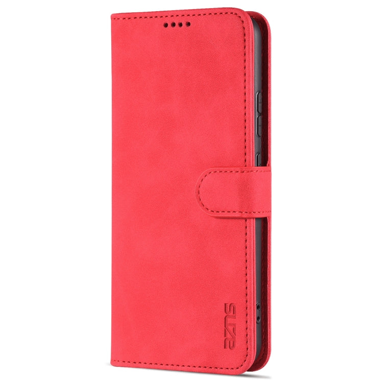 For Huawei nova 10 AZNS Skin Feel Calf Texture Flip Leather Phone Case(Red) - free shipping - PMC TechLife - Order now!
