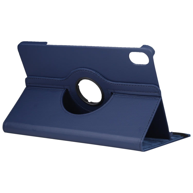 For Honor Pad 8 360 Degree Rotation Litchi Texture Flip Leather Tablet Case(Blue) - free shipping - PMC TechLife - Order now!