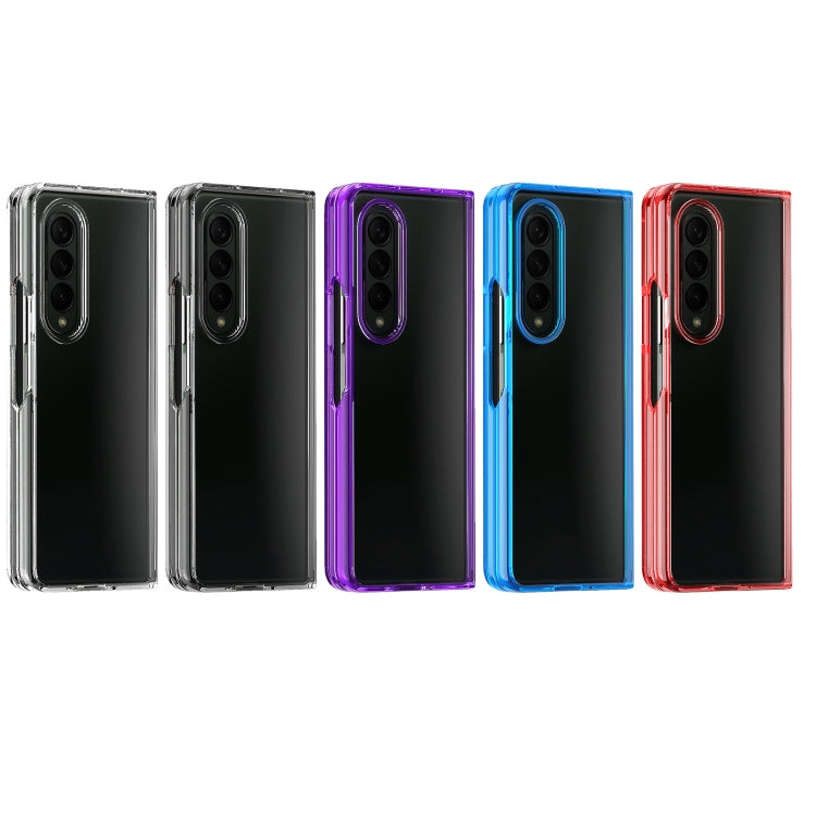 For Samsung Galaxy Z Fold3 5G Acrylic + TPU Transparent Protective Phone Case(Transparent) - free shipping - PMC TechLife - Order now!