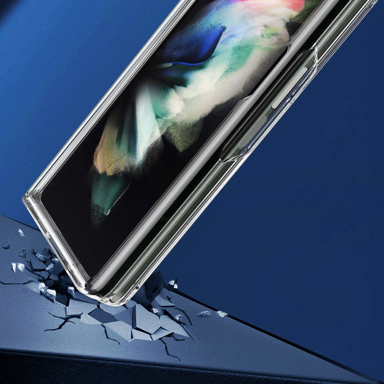 For Samsung Galaxy Z Fold3 5G Acrylic + TPU Transparent Protective Phone Case(Transparent) - free shipping - PMC TechLife - Order now!