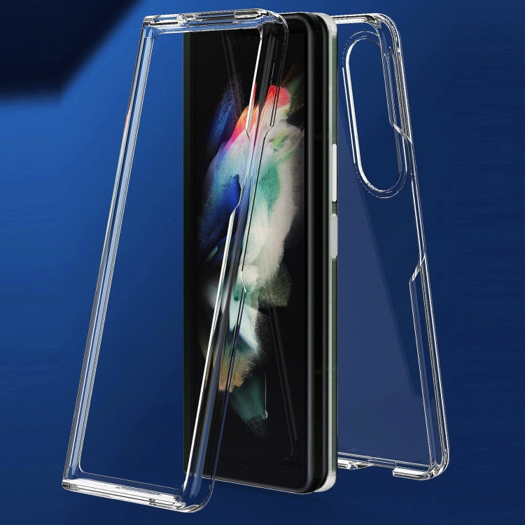 For Samsung Galaxy Z Fold3 5G Acrylic + TPU Transparent Protective Phone Case(Transparent) - free shipping - PMC TechLife - Order now!