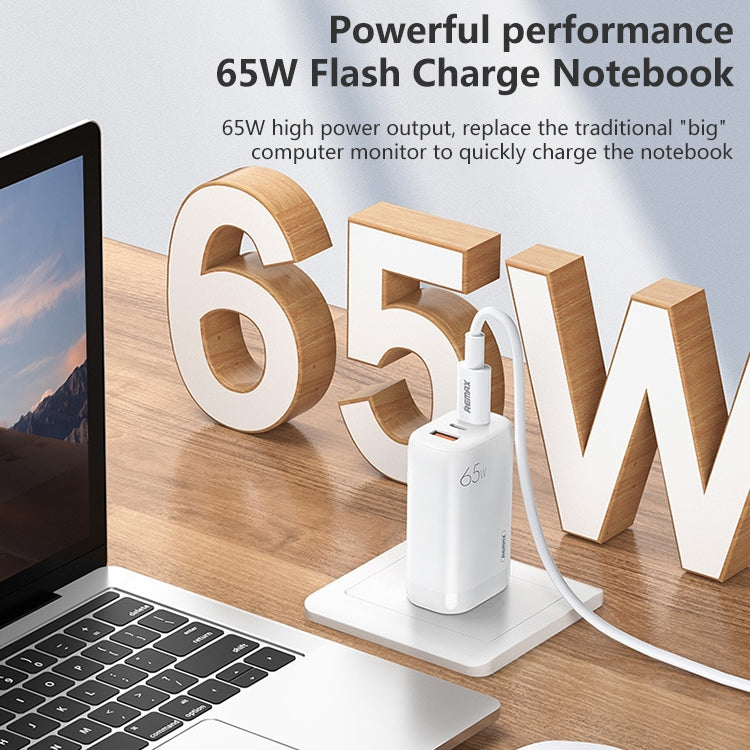 REMAX RP-U55 Territory Series 65W USB+Dual USB-C / Type-C Interface Fast Charger, Specification:UK Plug(White) - free shipping - PMC TechLife - Order now!