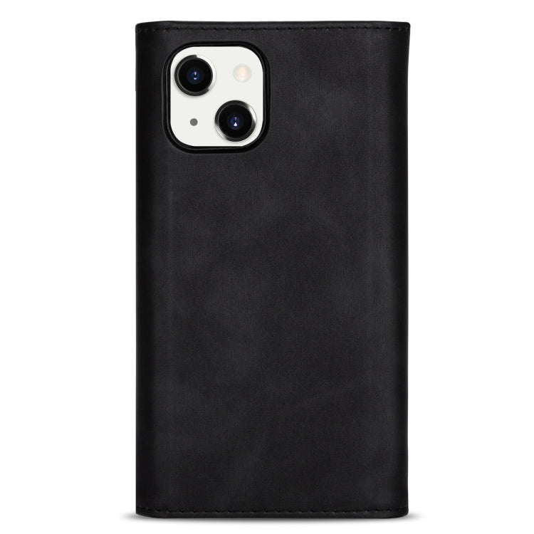 For iPhone 14 Skin Feel Zipper Horizontal Flip Leather Case Max(Black) - iPhone 14 Cases by PMC TechLife | Online Shopping South Africa | PMC TechLife | Buy Now Pay Later Mobicred
