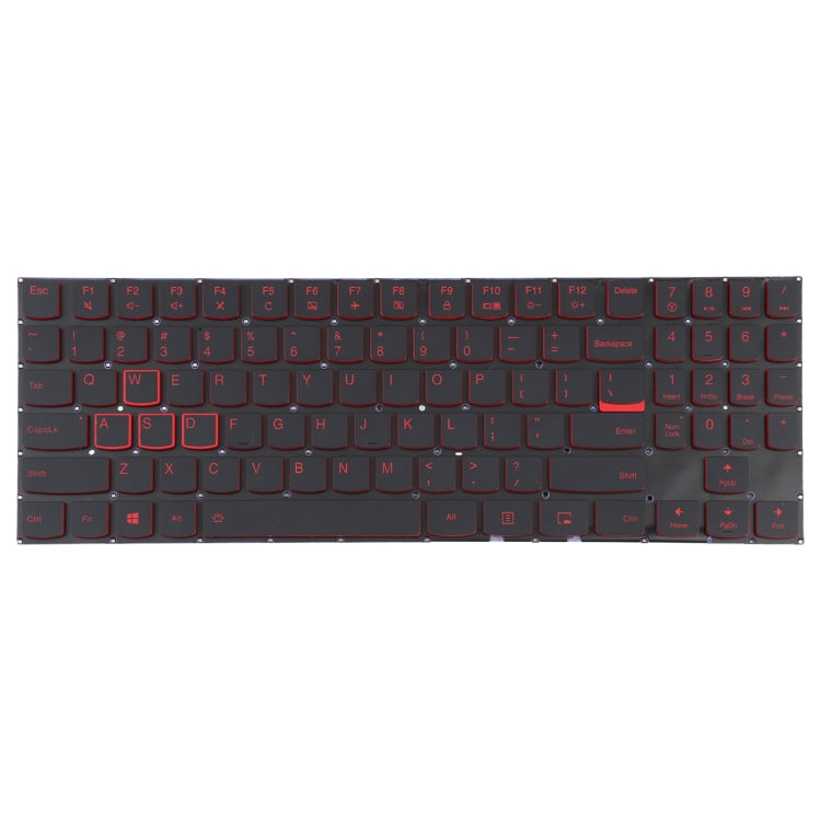 US Version Keyboard with Backlight For Lenovo Y520 Red Word - Replacement Keyboards by PMC TechLife | Online Shopping South Africa | PMC TechLife