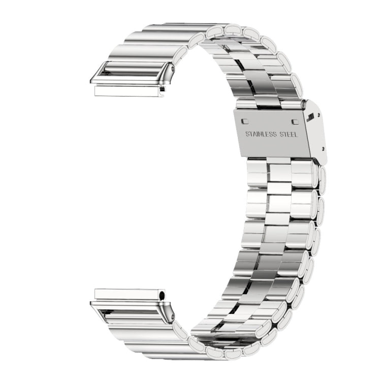 For Huawei Band 7 / 7 NFC Mijobs Bamboo Stainless Steel Metal Buckle Watch Band(Silver) - free shipping - PMC TechLife - Order now!