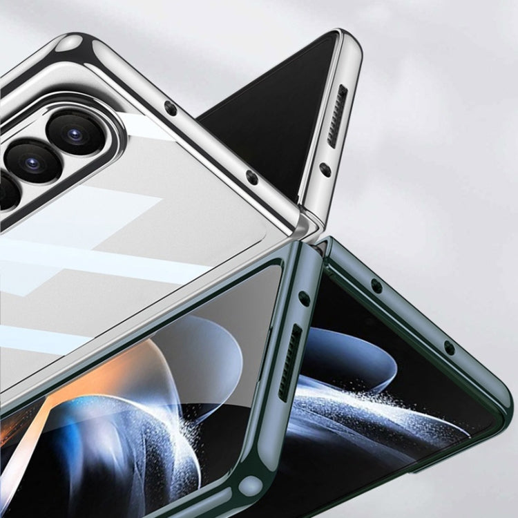 For Samsung Galaxy Z Fold4 GKK Phantom Electroplating Full Coverage Phone Case(Black) - Galaxy Z Fold4 5G Cases by GKK | Online Shopping South Africa | PMC TechLife | Buy Now Pay Later Mobicred