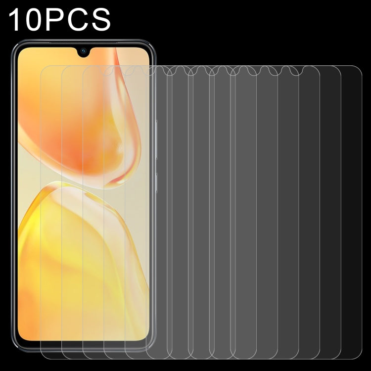10 PCS 0.26mm 9H 2.5D Tempered Glass Film For vivo V25 / V25e / X80 Lite / V21s - free shipping - PMC TechLife - Order now!