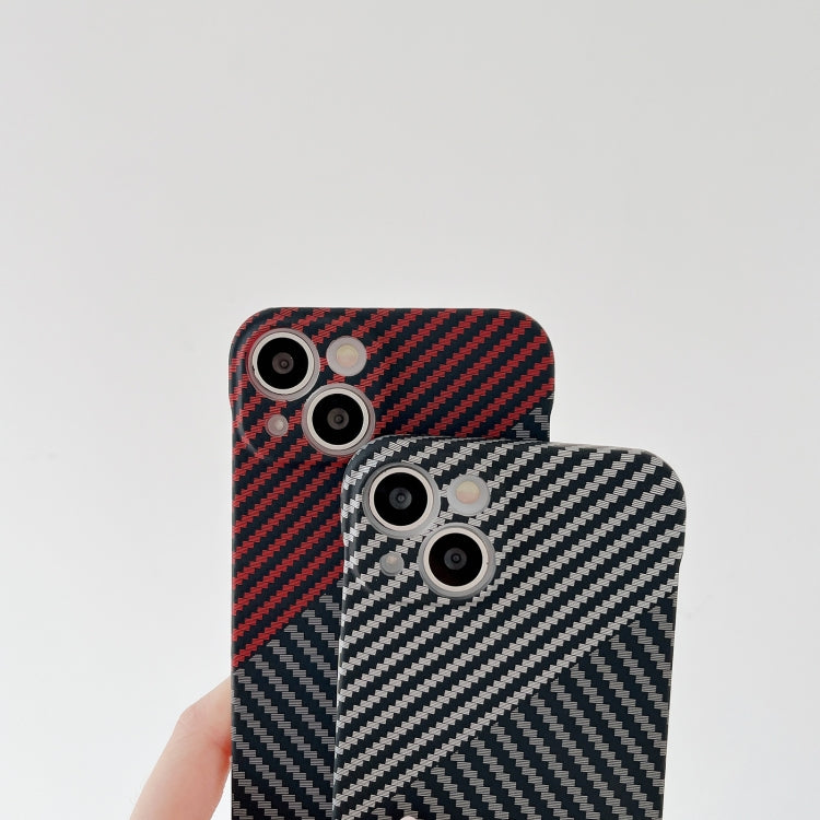 For iPhone 13 Carbon Fiber Texture PC Phone Case(Black) - free shipping - PMC TechLife - Order now!
