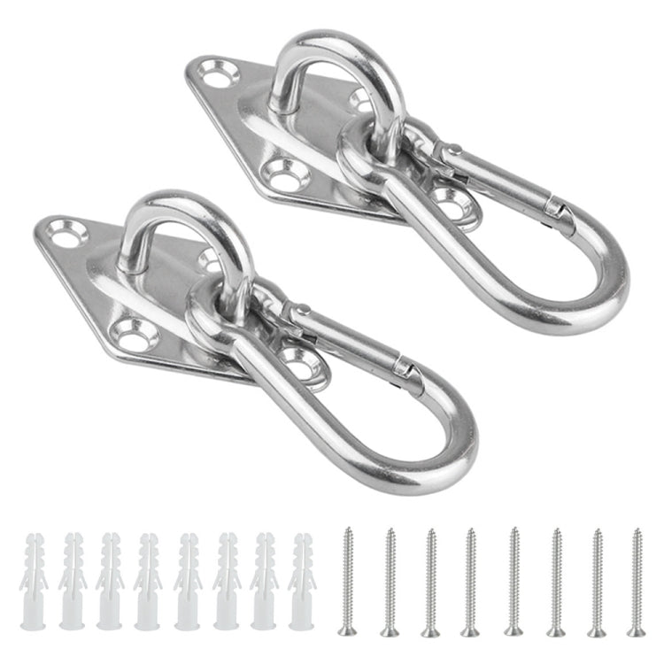 2 PCS 5mm 304 Stainless Steel Sand Bag Ceiling Hook Heavy Duty Swing Hangers - Tents & Accessories by PMC TechLife | Online Shopping South Africa | PMC TechLife | Buy Now Pay Later Mobicred