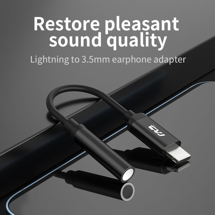 CVJ CM1 8 Pin Male to 3.5mm Female Earphone Audio Adapter(Silver) - free shipping - PMC TechLife - Order now!