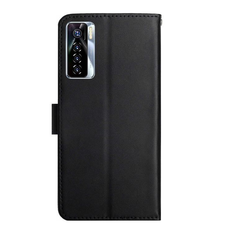 For Tecno Camon 17 Pro Genuine Leather Fingerprint-proof Horizontal Flip Phone Case(Black) - free shipping - PMC TechLife - Order now!