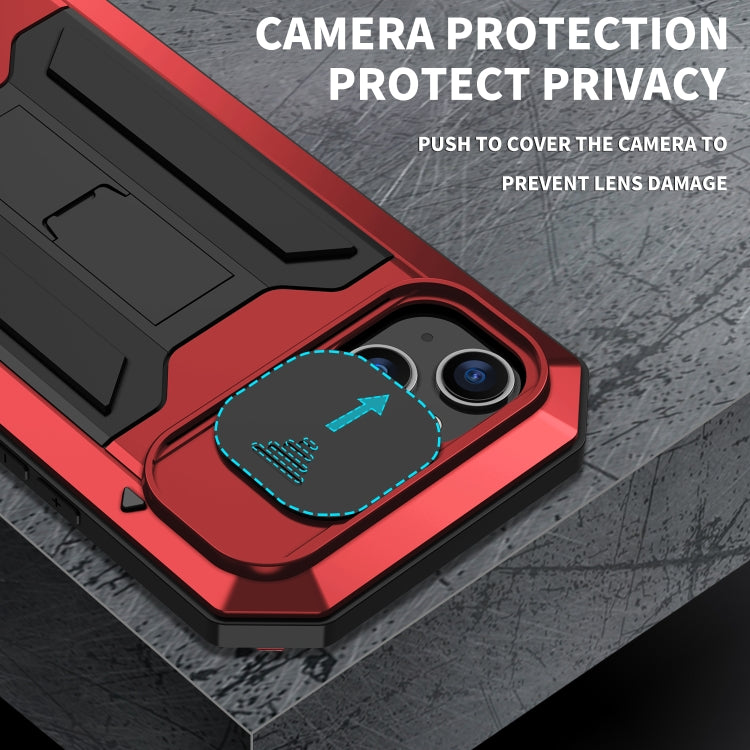 For iPhone 14 R-JUST Shockproof Life Waterproof Dust-proof Case (Red) - free shipping - PMC TechLife - Order now!