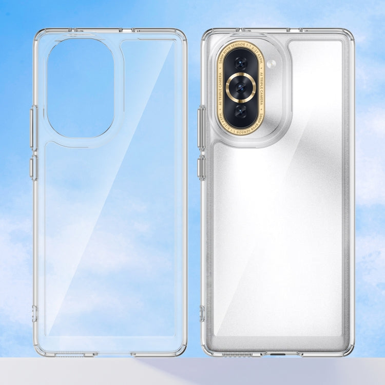 For Huawei nova 10 Colorful Series Acrylic + TPU Phone Case(Transparent) - free shipping - PMC TechLife - Order now!