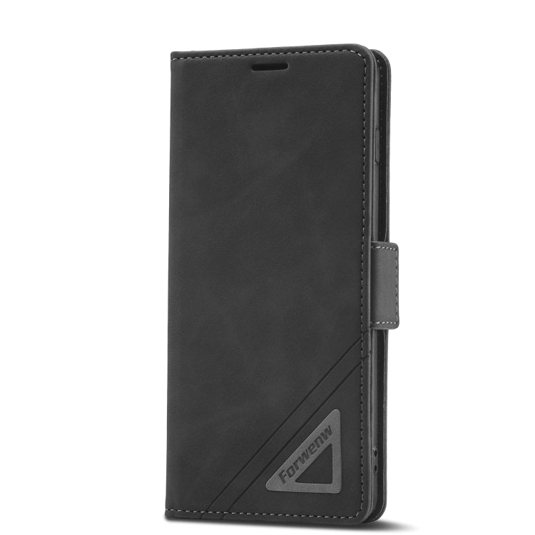 For Samsung Galaxy S10+ Forwenw Dual-side Buckle Leather Phone Case(Black) - free shipping - PMC TechLife - Order now!