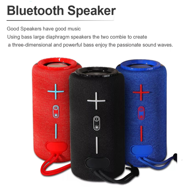 T&G TG639 10W Portable LED Light TWS Wireless Bluetooth Speaker(Red) - free shipping - PMC TechLife - Order now!