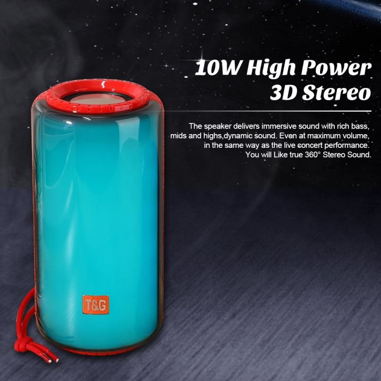 T&G TG639 10W Portable LED Light TWS Wireless Bluetooth Speaker(Blue) - free shipping - PMC TechLife - Order now!