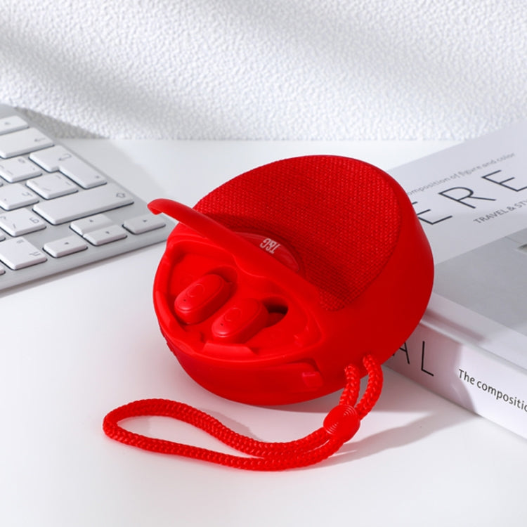 T&G TG808 2 in 1 Mini Wireless Bluetooth Speaker Wireless Headphones(Red) - Mini Speaker by T&G | Online Shopping South Africa | PMC TechLife | Buy Now Pay Later Mobicred
