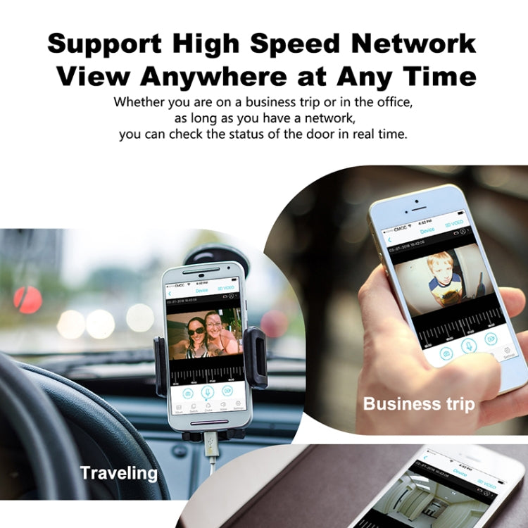 T30 Tuya Smart WIFI Video Doorbell Support Two-way Intercom & Night Vision(Black) - Video DoorBell by PMC TechLife | Online Shopping South Africa | PMC TechLife