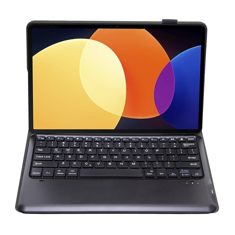 A0N4 Detachable Sheep Pattern TPU Bluetooth Keyboard Tablet Leather Case For Xiaomi Pad 5 Pro 12.4(Black) - Mi Pad 5 Pro 12.4 Case by PMC TechLife | Online Shopping South Africa | PMC TechLife