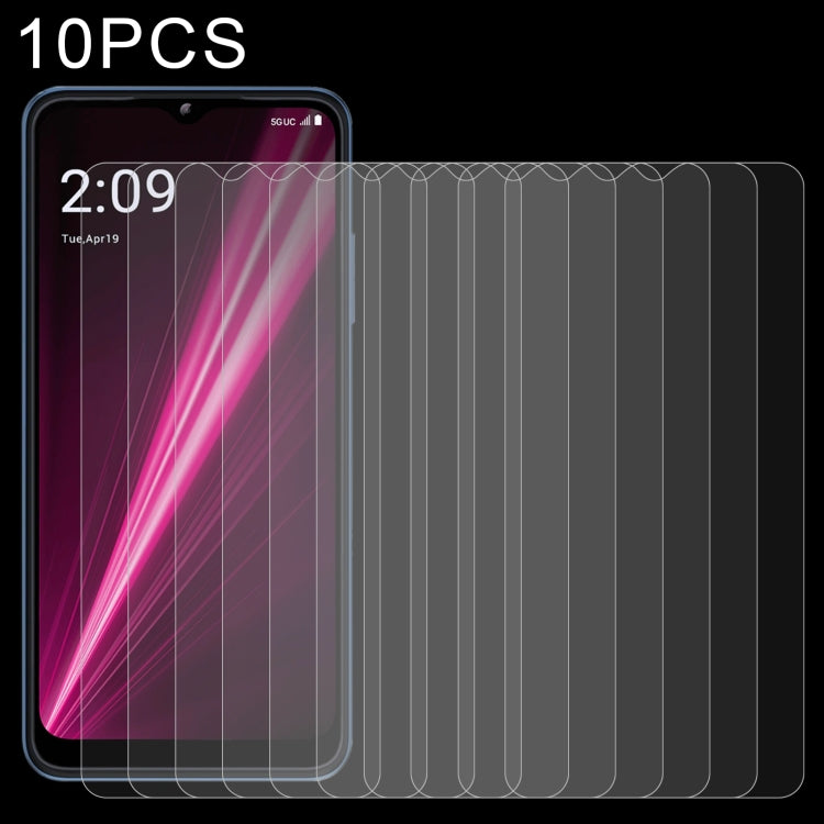 For T-Mobile REVVL 6 5G 10 PCS 0.26mm 9H 2.5D Tempered Glass Film - Others by PMC TechLife | Online Shopping South Africa | PMC TechLife