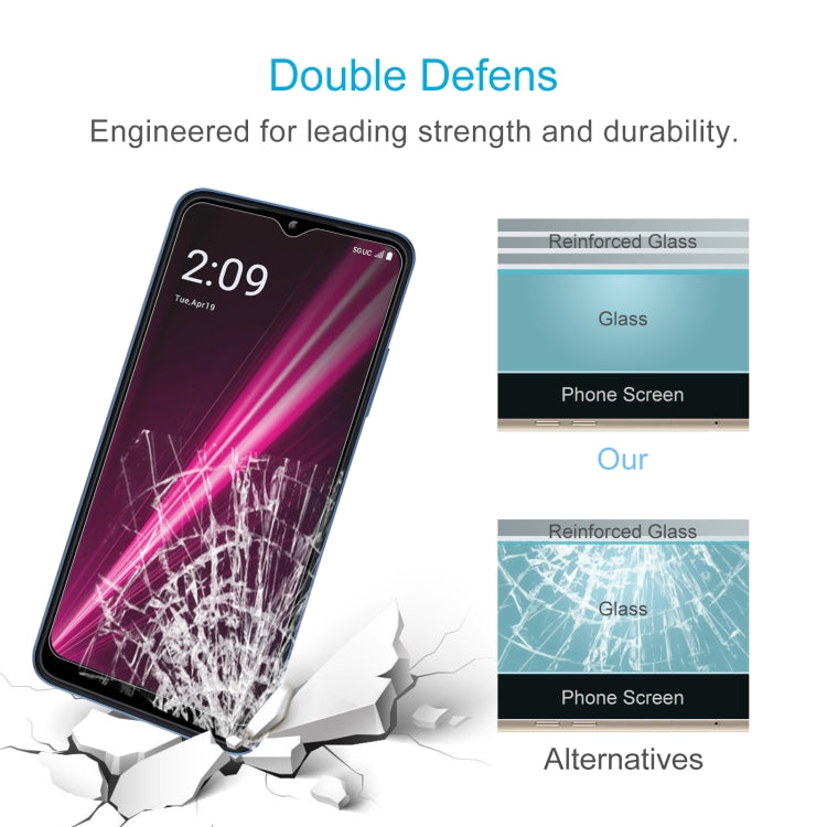 For T-Mobile REVVL 6 5G 10 PCS 0.26mm 9H 2.5D Tempered Glass Film - Others by PMC TechLife | Online Shopping South Africa | PMC TechLife