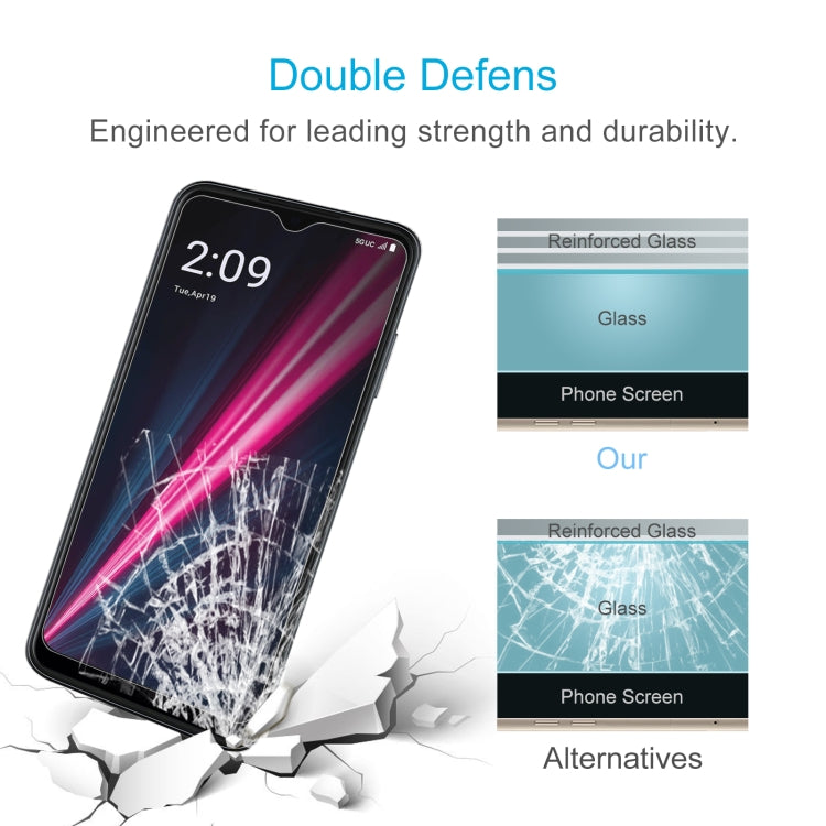For T-Mobile REVVL 6 Pro 5G 10 PCS 0.26mm 9H 2.5D Tempered Glass Film - Others by PMC TechLife | Online Shopping South Africa | PMC TechLife
