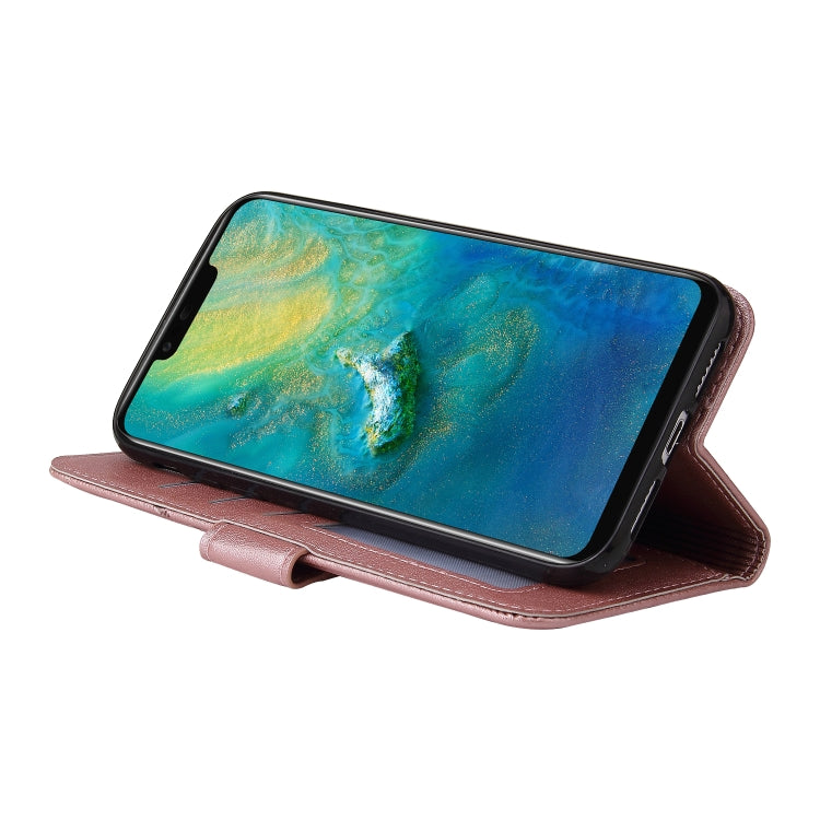 For Huawei Mate 20 Pro GQUTROBE Right Angle Leather Phone Case(Rose Gold) - free shipping - PMC TechLife - Order now!