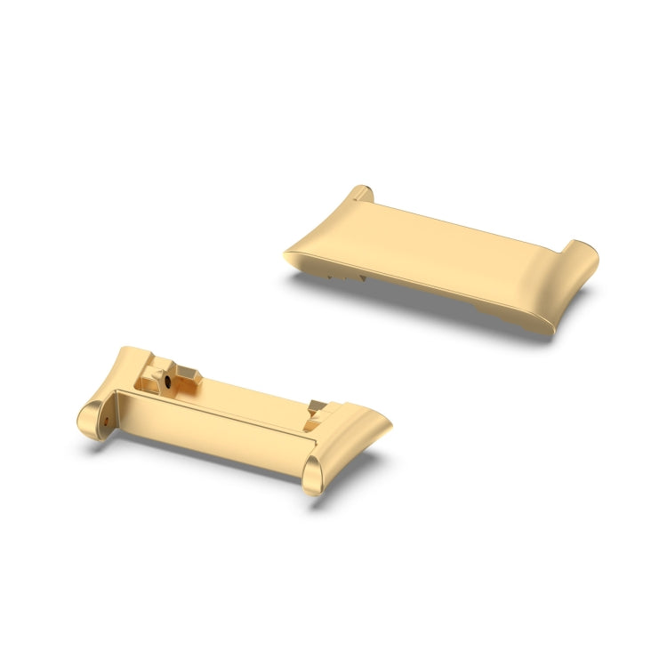 For OPPO Watch Free 1 Pair Metal Watch Band Connector(Gold) -  by PMC TechLife | Online Shopping South Africa | PMC TechLife