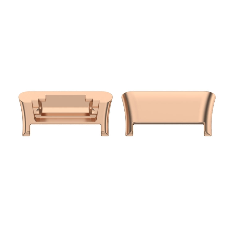 For OPPO Watch Free 1 Pair Metal Watch Band Connector(Rose Gold) -  by PMC TechLife | Online Shopping South Africa | PMC TechLife