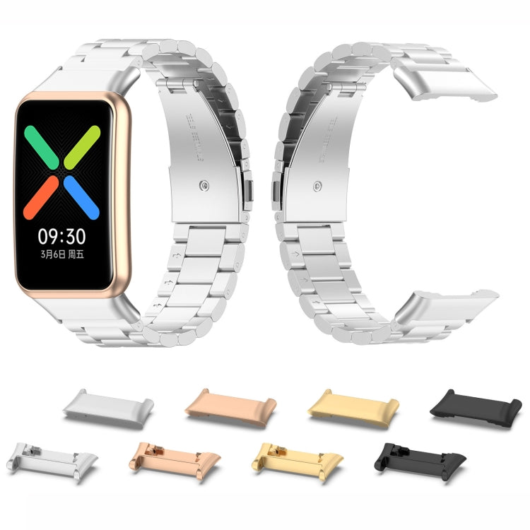 For OPPO Watch Free 1 Pair Metal Watch Band Connector(Rose Gold) -  by PMC TechLife | Online Shopping South Africa | PMC TechLife