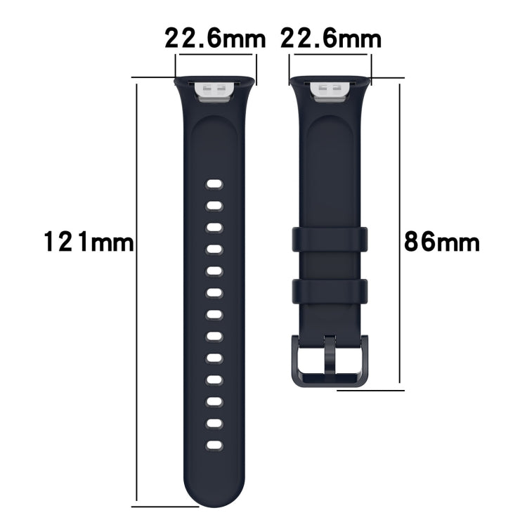 For Xiaomi Mi Band 7 Pro Litchi Texture Leather Watch Band(White) - free shipping - PMC TechLife - Order now!