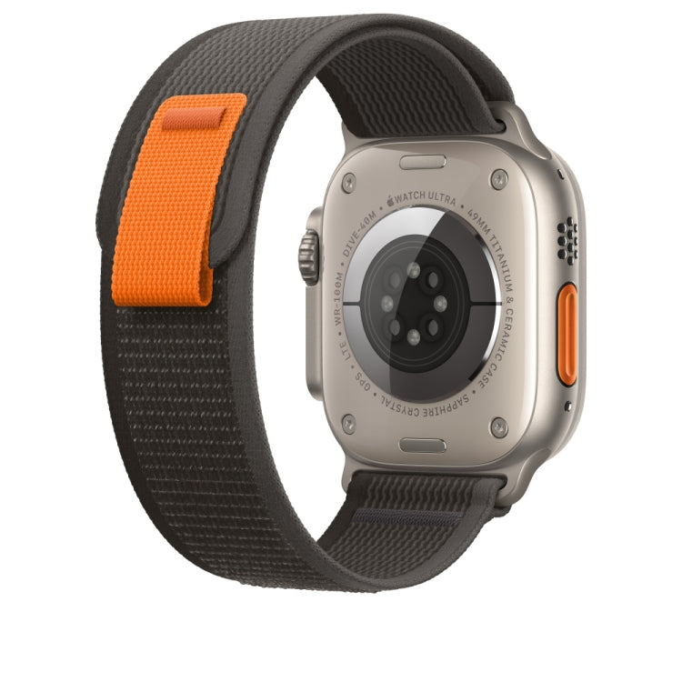 Nylon Watch Band For Apple Watch 46mm / 49mm / 45mm / 44mm(Black) - Watch Bands by PMC TechLife | Online Shopping South Africa | PMC TechLife | Buy Now Pay Later Mobicred