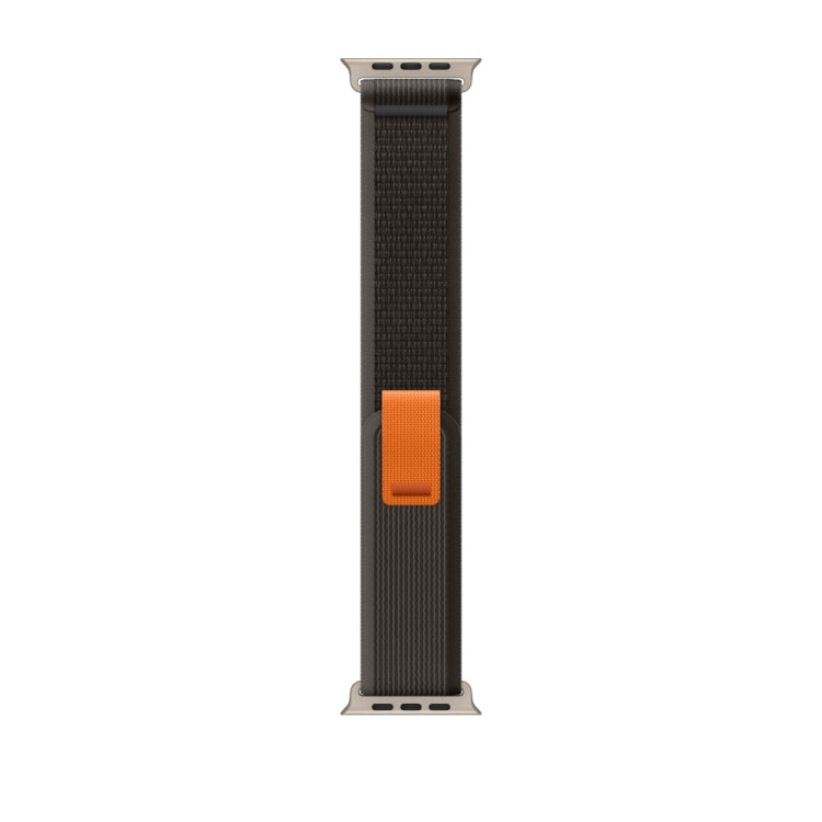 Nylon Watch Band For Apple Watch 46mm / 49mm / 45mm / 44mm(Black) - Watch Bands by PMC TechLife | Online Shopping South Africa | PMC TechLife | Buy Now Pay Later Mobicred