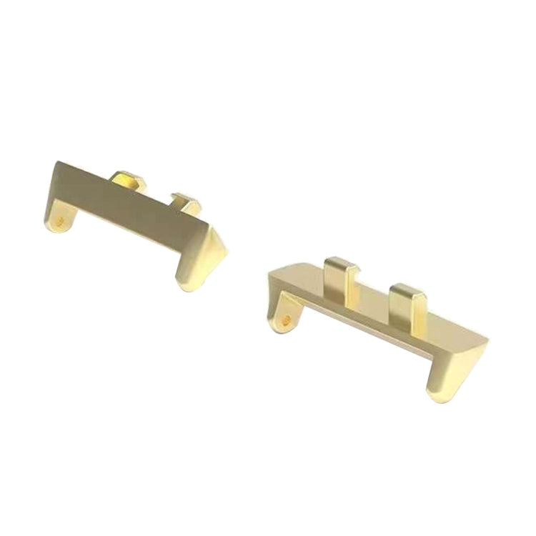 For OPPO Watch3 42mm 1 Pair 20mm Metal Watch Band Connector(Gold) -  by PMC TechLife | Online Shopping South Africa | PMC TechLife