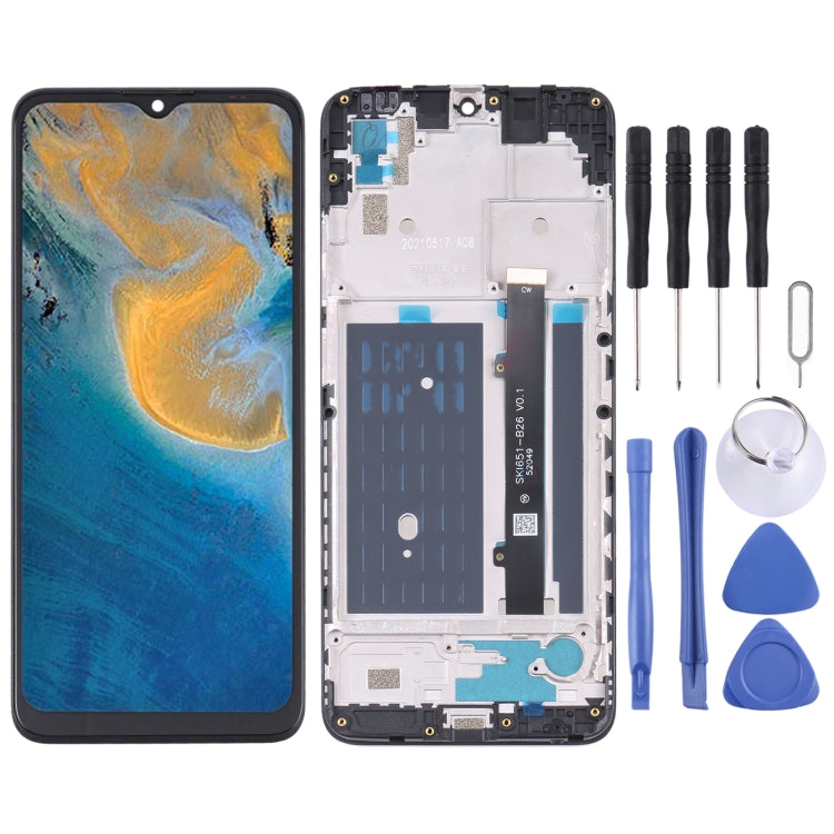 OEM LCD Screen For ZTE Blade A51 Digitizer Full Assembly with Frame - free shipping - PMC TechLife - Order now!