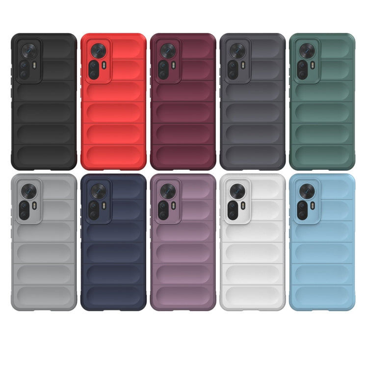 For Xiaomi Redmi K50 Ultra / Xiaomi 12T Magic Shield TPU + Flannel Phone Case(White) - free shipping - PMC TechLife - Order now!