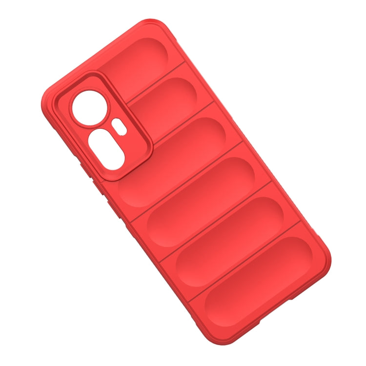 For Xiaomi Redmi K50 Ultra / Xiaomi 12T Magic Shield TPU + Flannel Phone Case(Dark Grey) - free shipping - PMC TechLife - Order now!