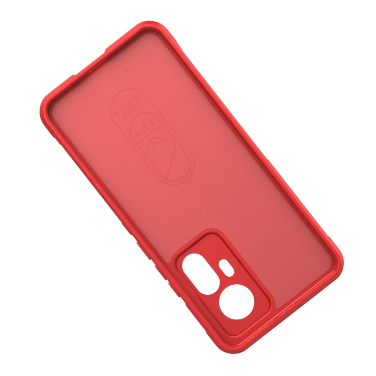 For Xiaomi Redmi K50 Ultra / Xiaomi 12T Magic Shield TPU + Flannel Phone Case(Dark Grey) - free shipping - PMC TechLife - Order now!