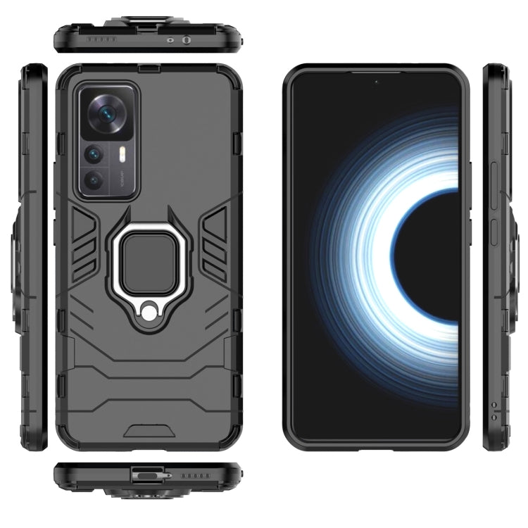 For Xiaomi Redmi K50 Ultra / Xiaomi 12T Magnetic Ring Holder PC + TPU Phone Case(Black) - free shipping - PMC TechLife - Order now!