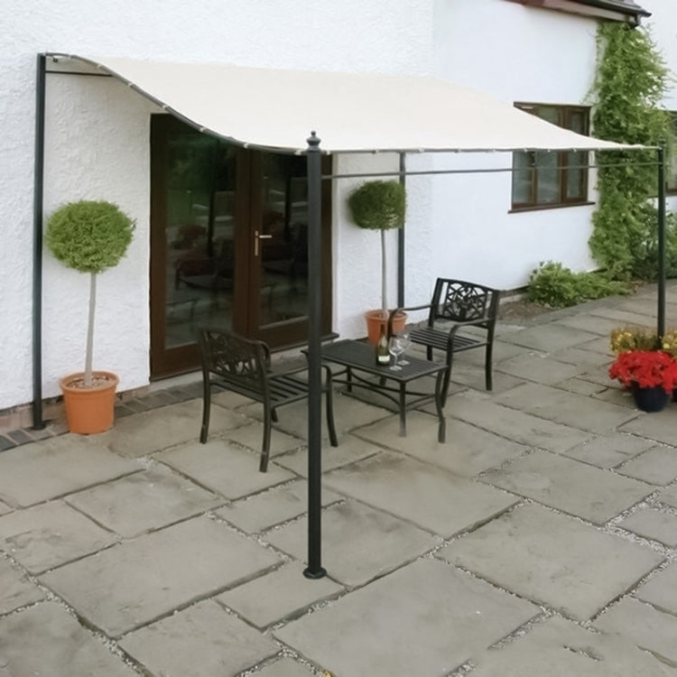 Garden Patio Awning Canopy Waterproof Shade Cloth, Size:3X2.6m(Beige) - Others by PMC TechLife | Online Shopping South Africa | PMC TechLife | Buy Now Pay Later Mobicred