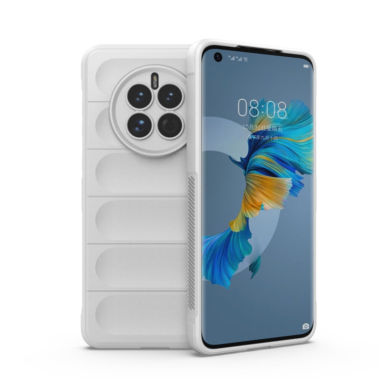 For Huawei Mate 50 Magic Shield TPU + Flannel Phone Case(White) - free shipping - PMC TechLife - Order now!