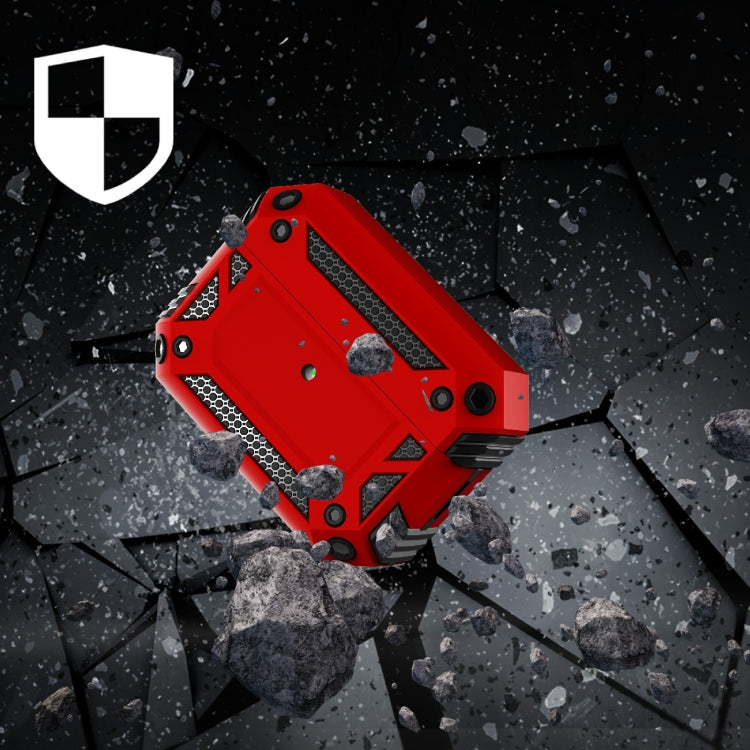 Armor Four-corner Shockproof Earphone Protective Cover For AirPods Pro 2(Red) - free shipping - PMC TechLife - Order now!