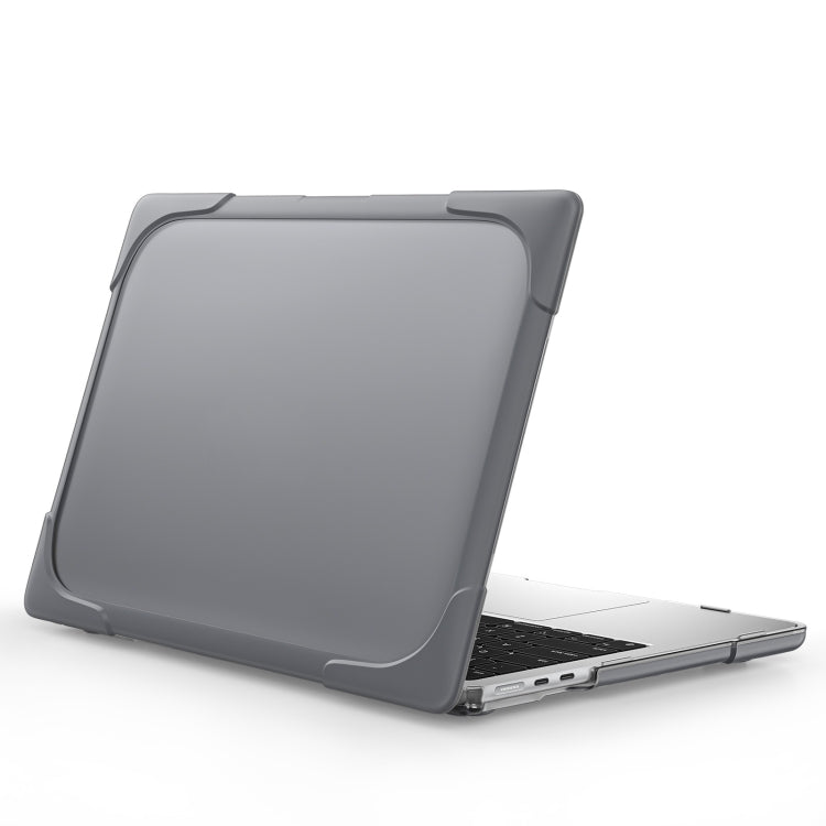 For MacBook Air 13.6 inch A2681 2022 / M3 2024 A3113 / M4 2025 A3240 TPU + PC Two-color Anti-fall Laptop Protective Case(Grey) - MacBook Air Cases by PMC TechLife | Online Shopping South Africa | PMC TechLife | Buy Now Pay Later Mobicred